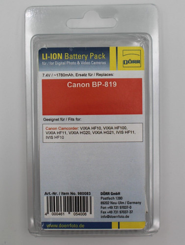 Dorr 819 lithium ionen - dorr, lithium-ionen